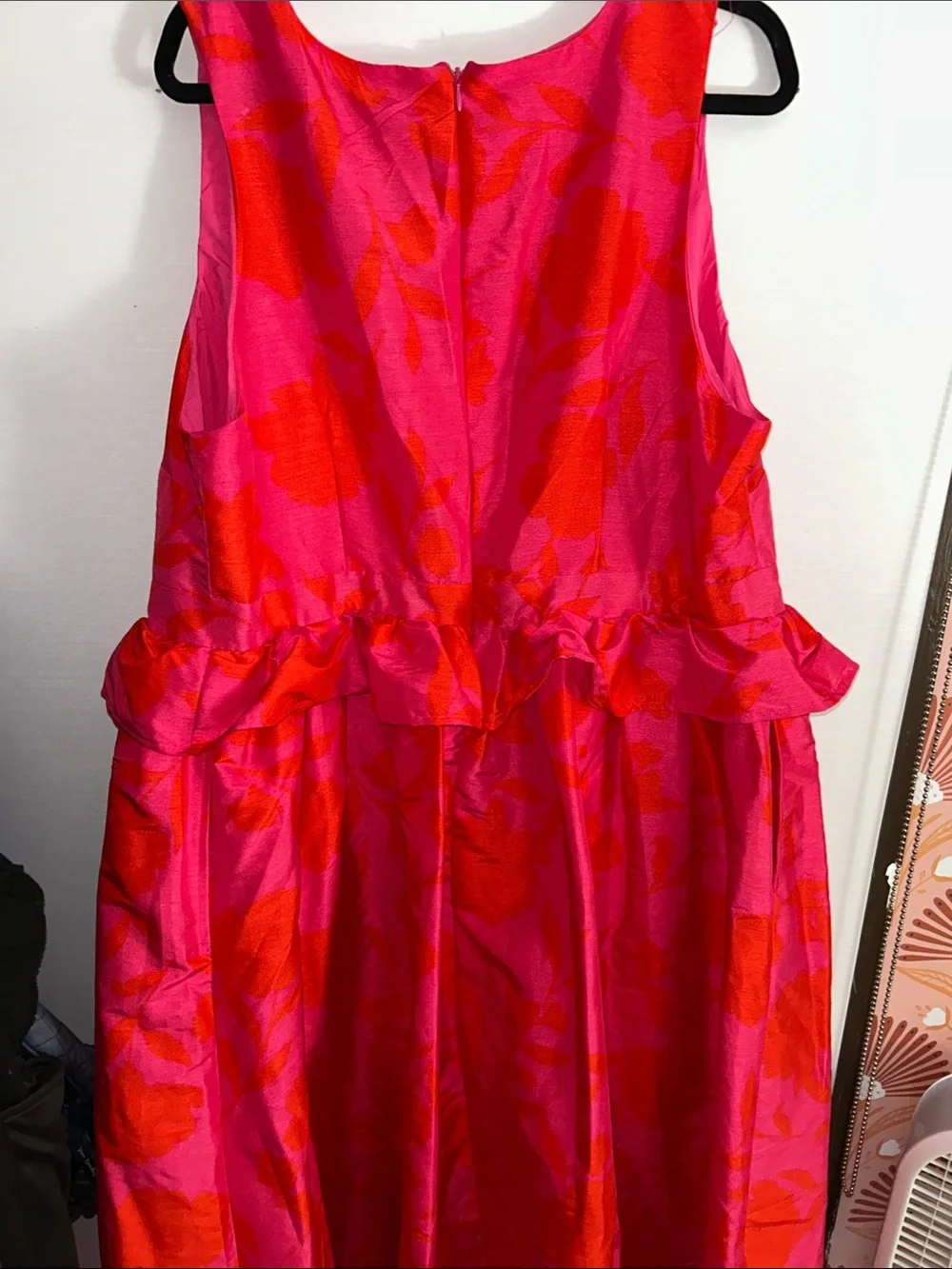kate spade Hot Pink and Red Floral Dress